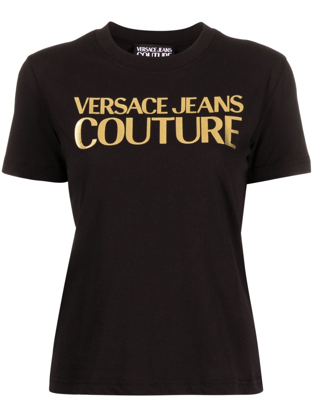 Versace Jeans Couture VERSACE JEANS COUTURE- Cotton T-shirt With Print