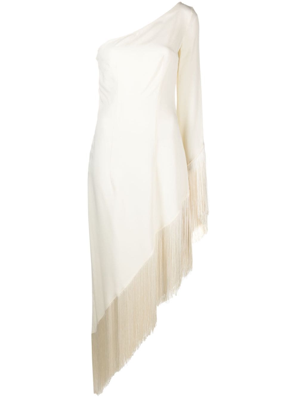 Taller Marmo TALLER MARMO- Aventador Fringed Crêpe Long Dress