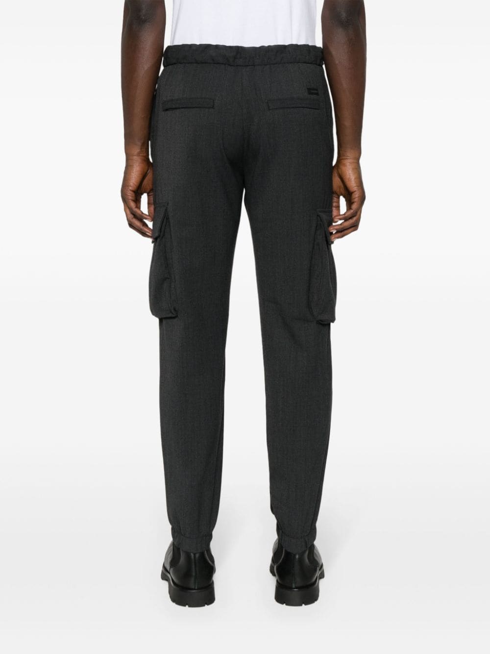 Calvin Klein CALVIN KLEIN- Cargo Trousers In Wool