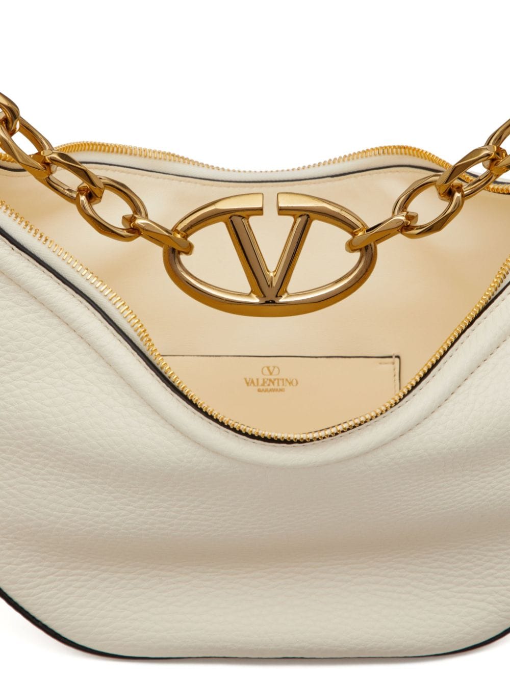 VALENTINO GARAVANI VALENTINO GARAVANI- Vlogo Moon Small Leather Shoulder Bag