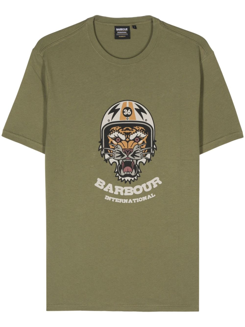 Barbour BARBOUR- Cotton T-shirt