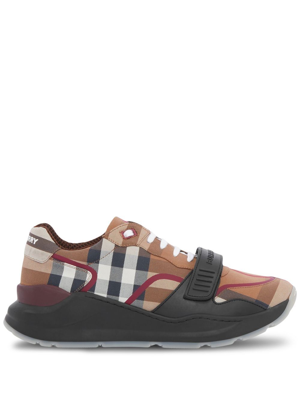 Burberry BURBERRY- Check Motif Cotton Sneakers