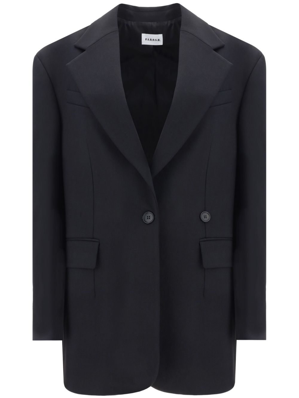 Parosh PAROSH- Wool Single-breasted Blazer Jacket