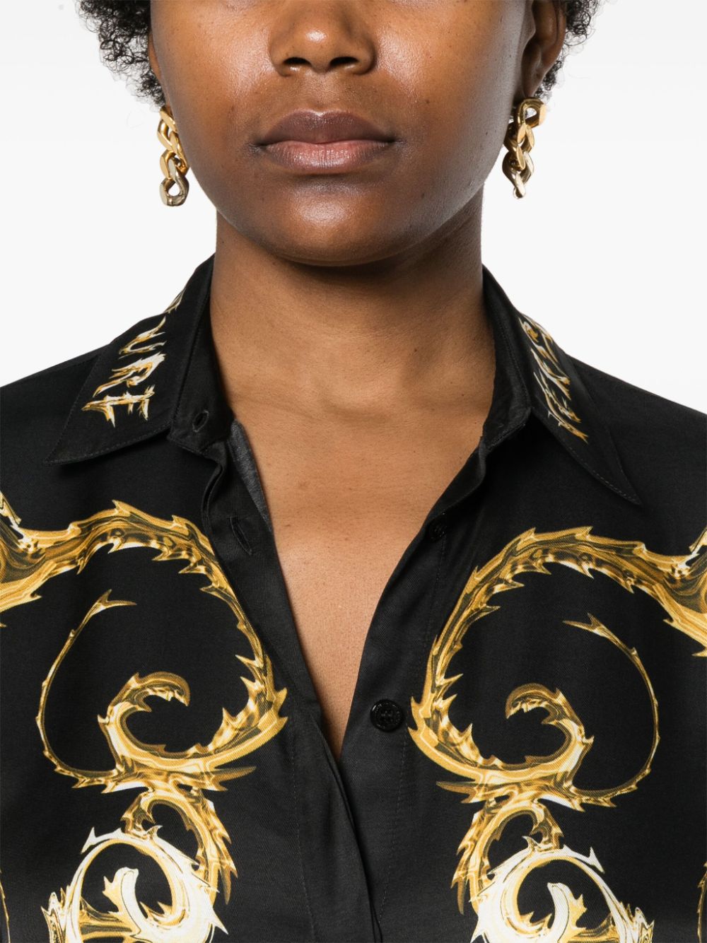 Versace Jeans Couture VERSACE JEANS COUTURE- Twill Shirt