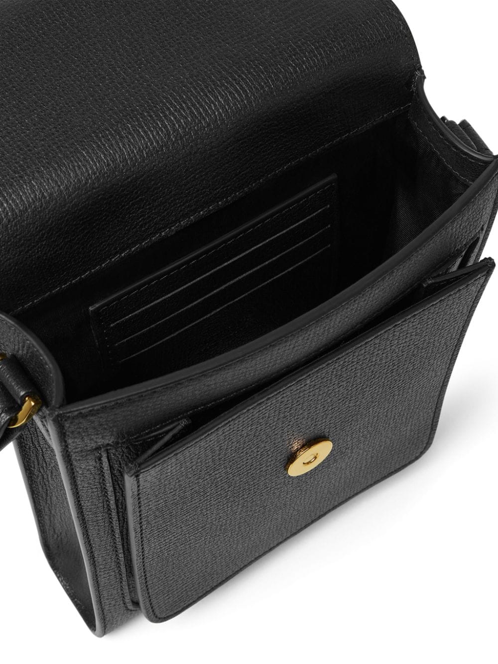 Versace VERSACE- Leather Messenger Bag