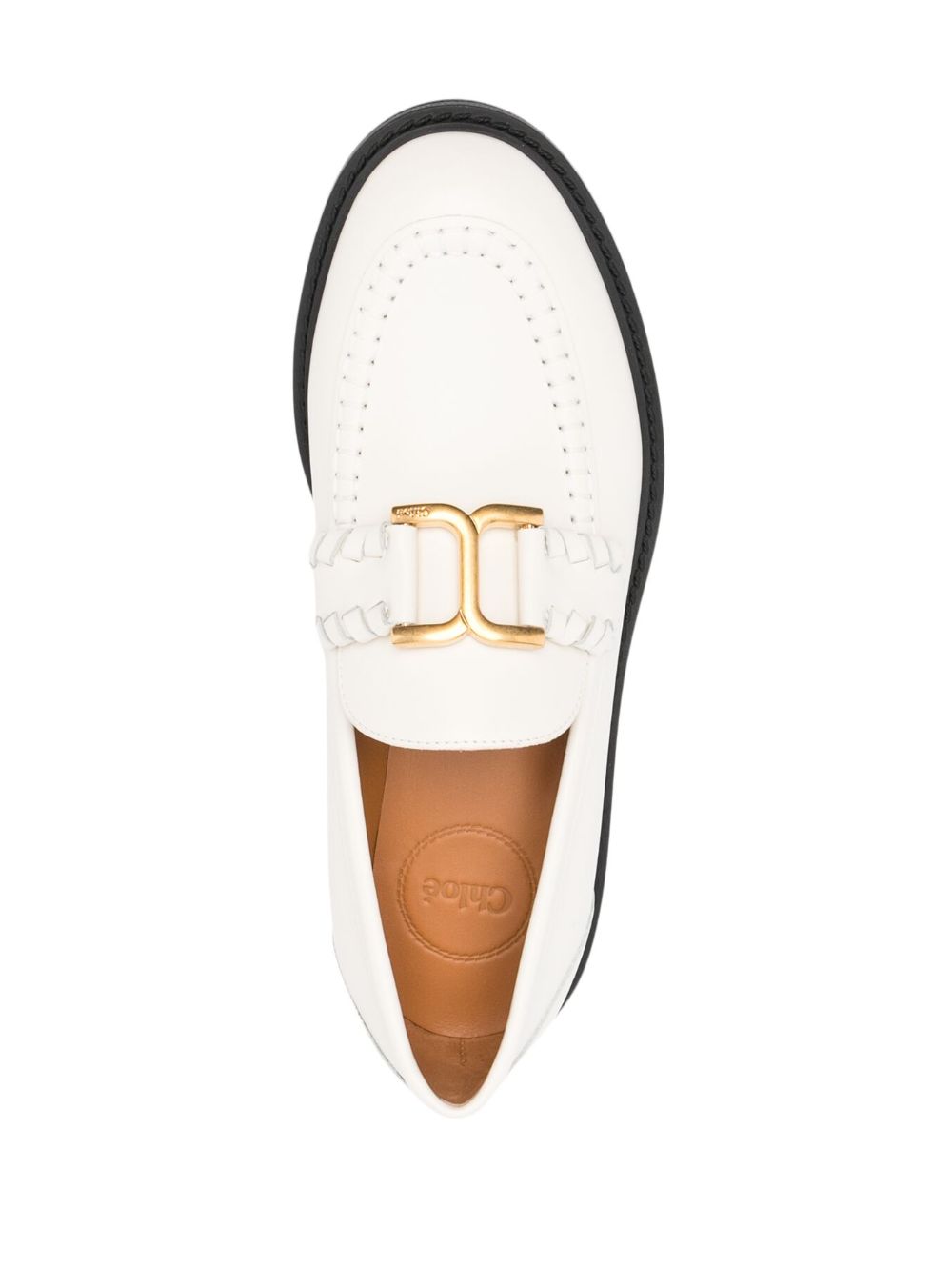 Chloé CHLOÉ- Marcie Leather Loafers