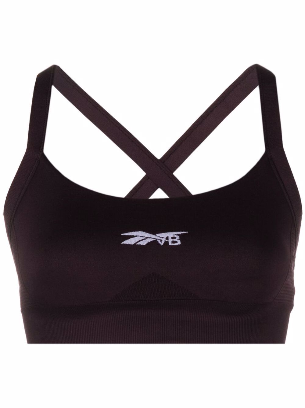 Reebok by victoria beckham REEBOK BY VICTORIA BECKHAM- Logo Sports Bra