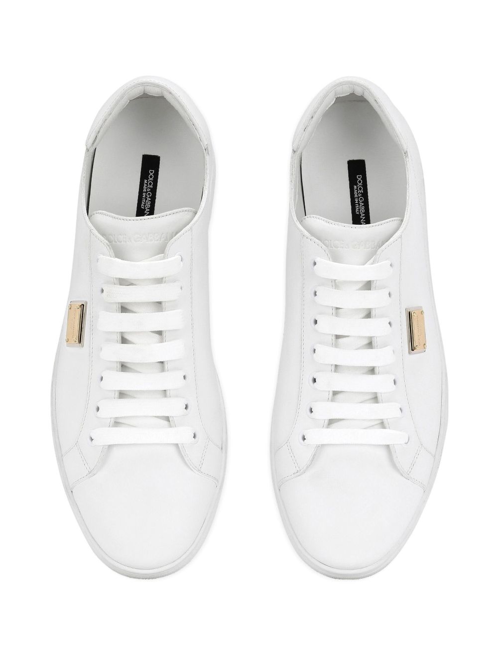 Dolce & Gabbana DOLCE & GABBANA- Saint Tropez Leather Sneakers