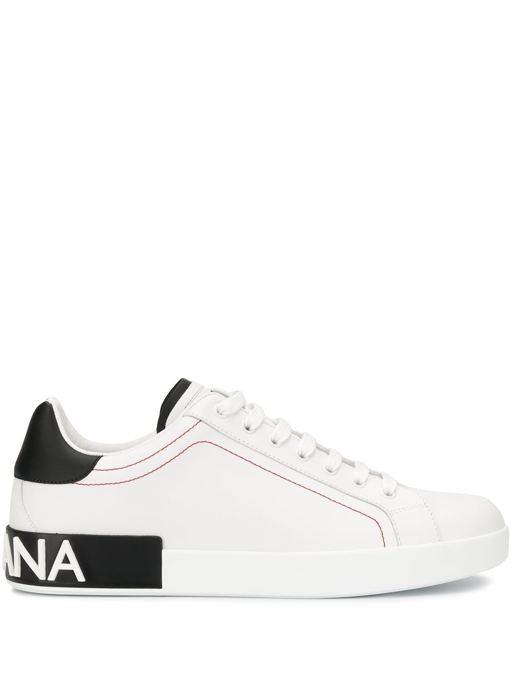 Dolce & Gabbana DOLCE & GABBANA- Portofino Leather Sneakers