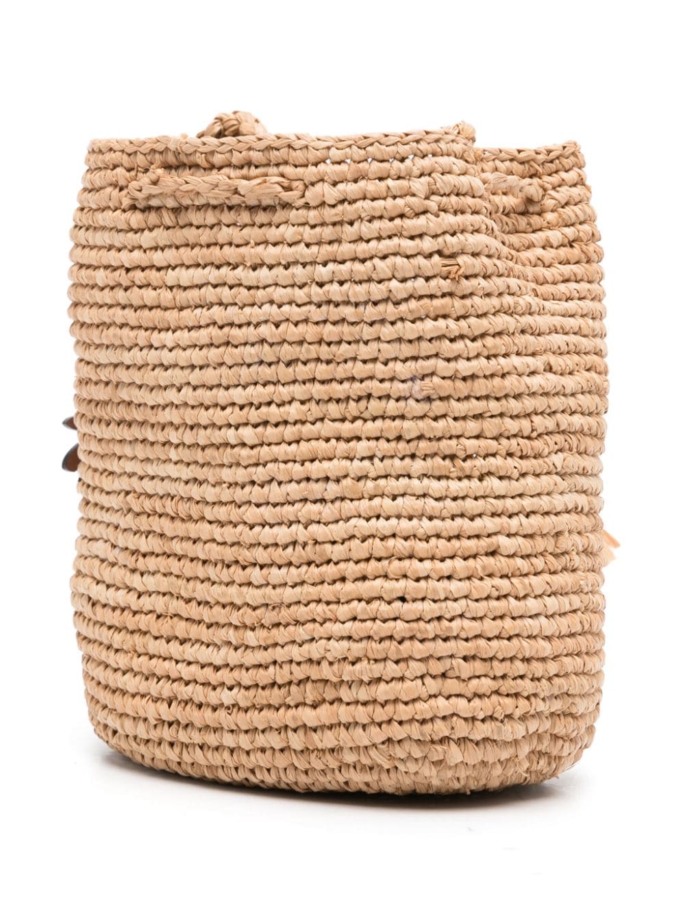 Manebi MANEBI- Beach Mini Raffia Bucket Bag