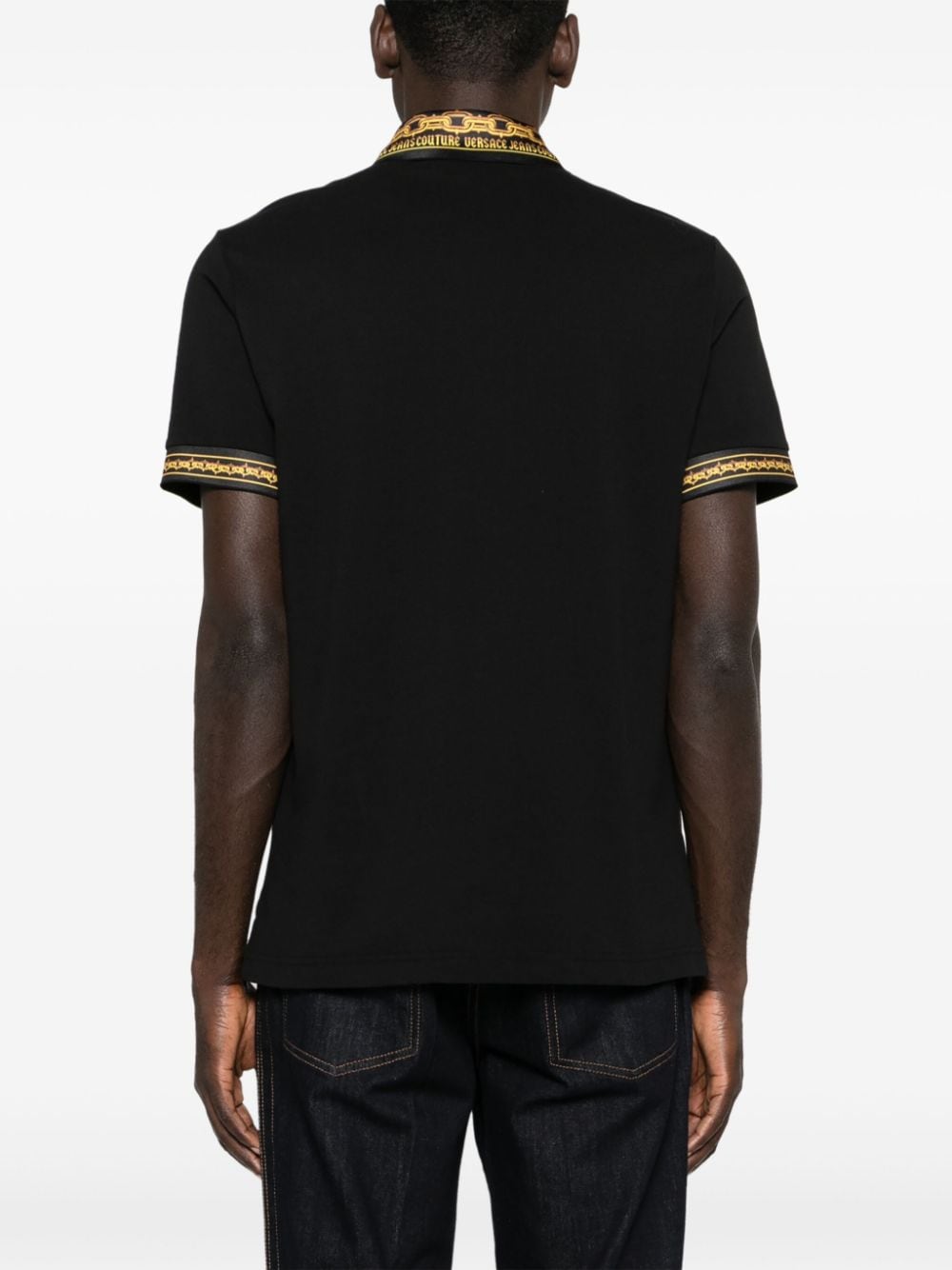 Versace Jeans Couture VERSACE JEANS COUTURE- Cotton Polo Shirt