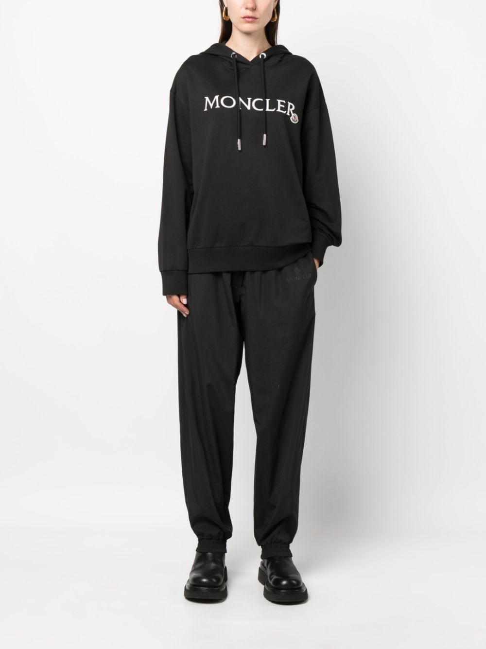 Moncler MONCLER- Logo Cotton Hoodie