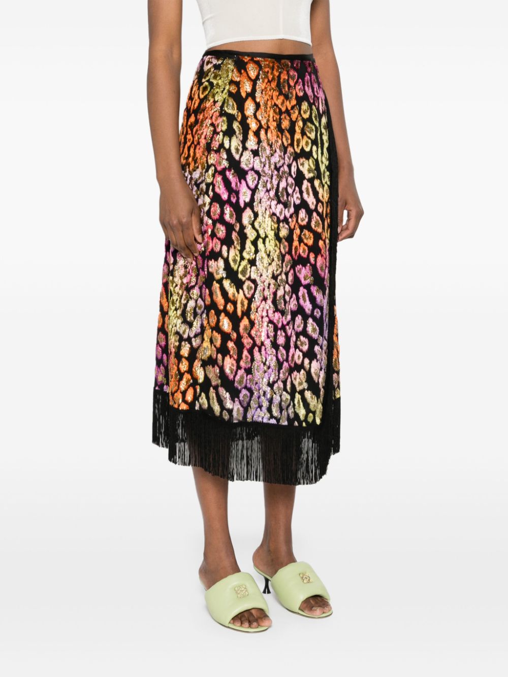 Forte Forte FORTE FORTE- Printed Sargong Skirt