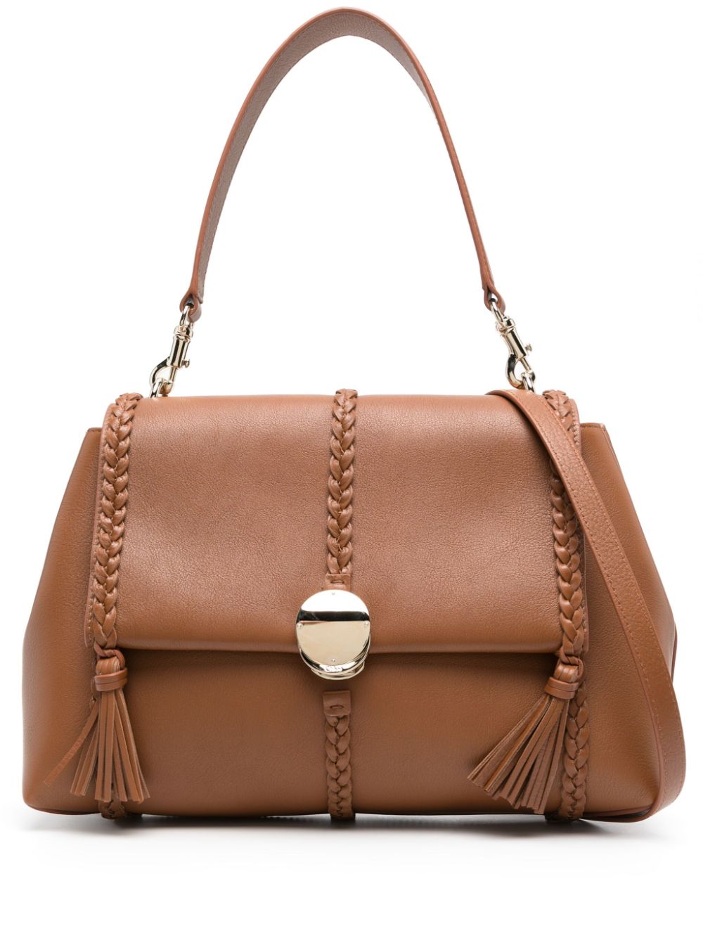 Chloé CHLOÉ- Penelope Leather Shoulder Bag