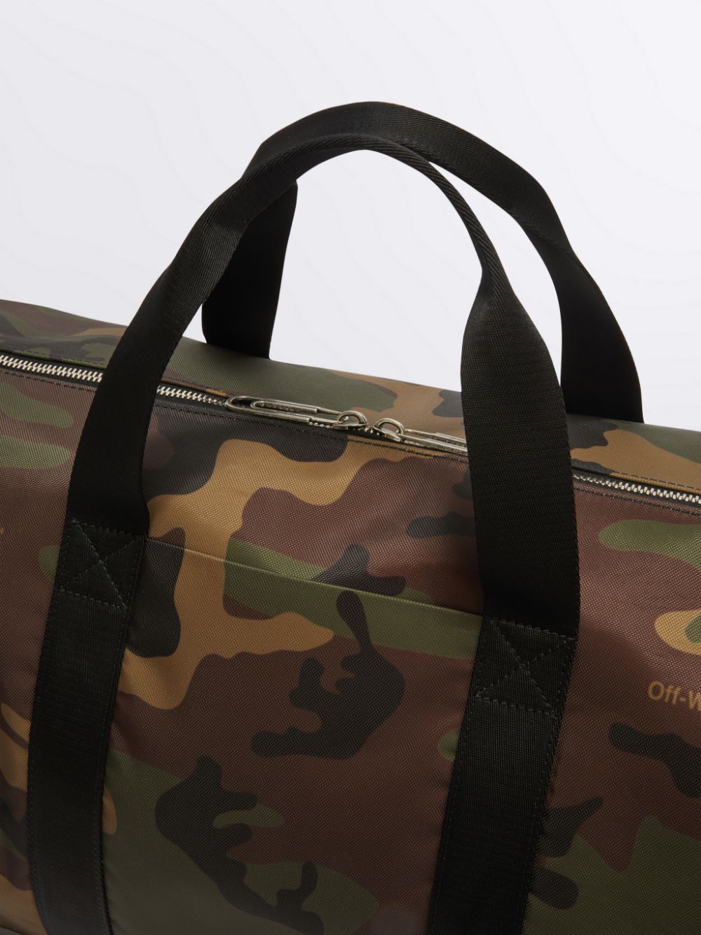 OFF-WHITE OFF-WHITE- Arrow Camou Print Duffle Bag