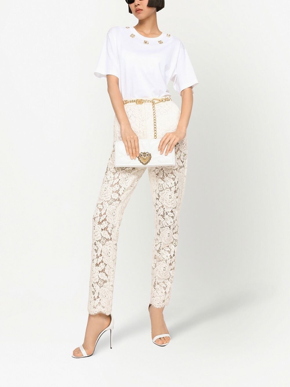 Dolce & Gabbana DOLCE & GABBANA- Lace Trousers