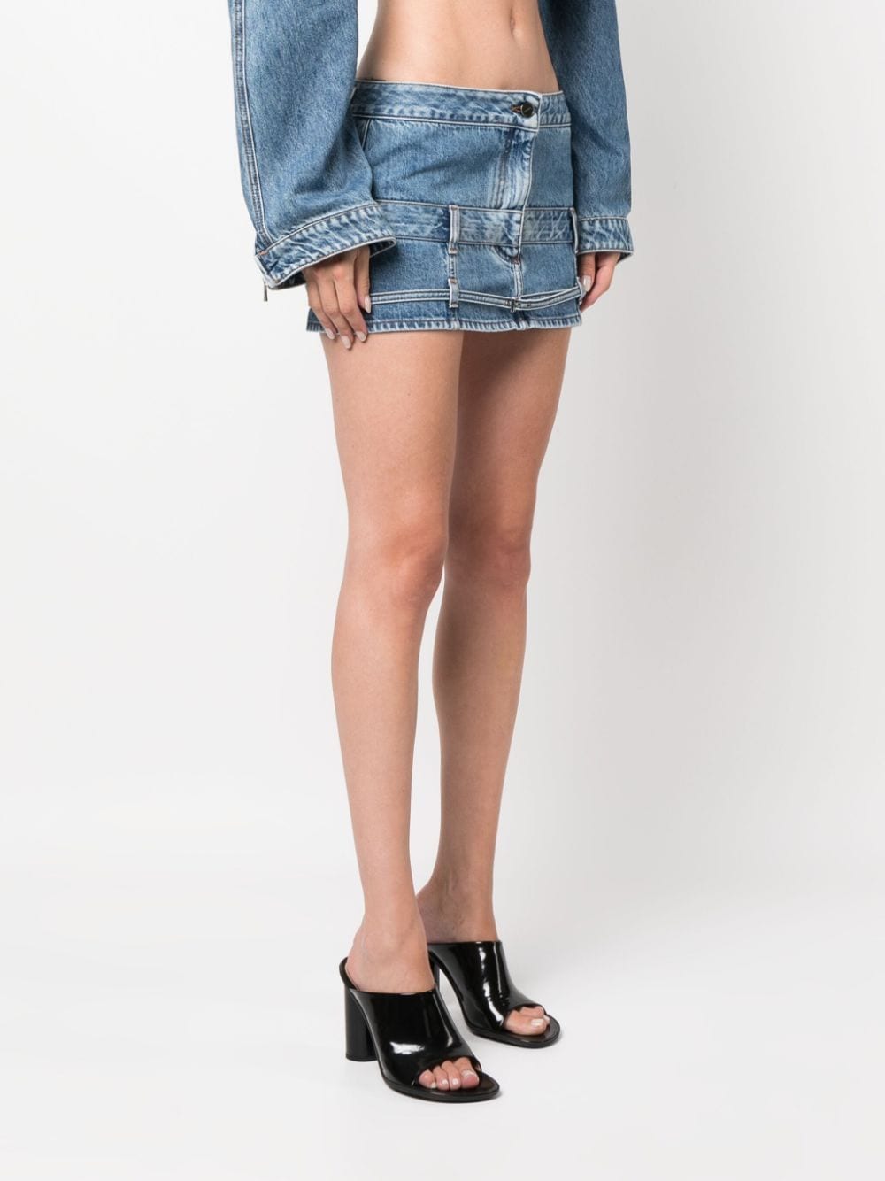 Jacquemus JACQUEMUS- De Nimes Criollo Mini Skirt