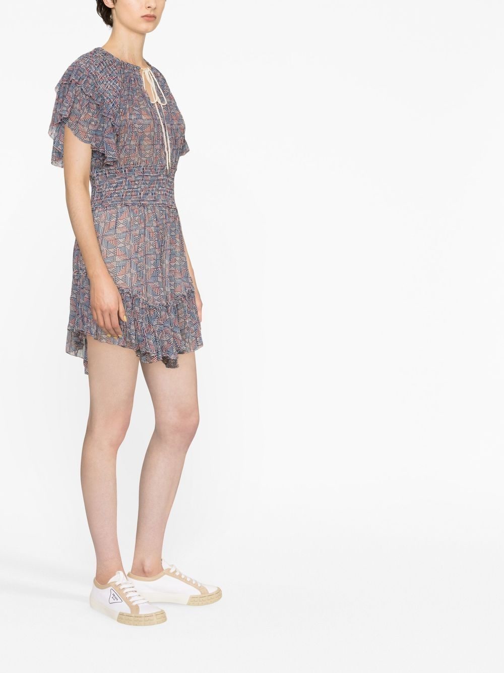 Marant Étoile MARANT ETOILE- Florise Printed Mini Dress