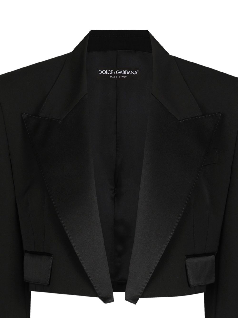 Dolce & Gabbana DOLCE & GABBANA- Wool Tuxedo Jacket