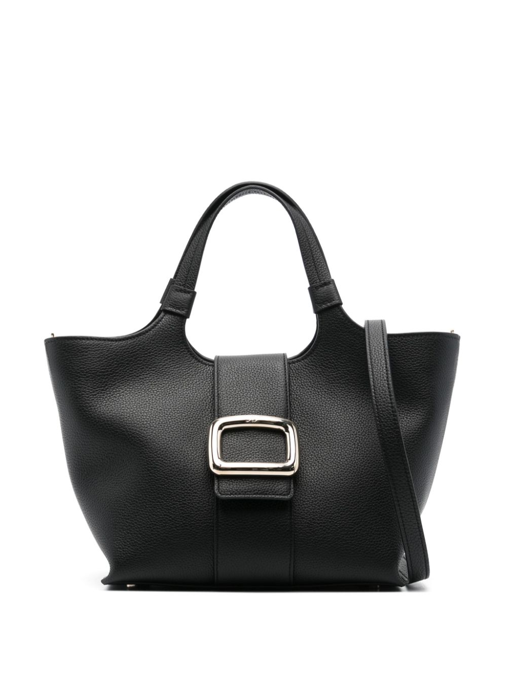 Roger Vivier ROGER VIVIER- Grand Vivier Choc Mini Leather Tote Bag