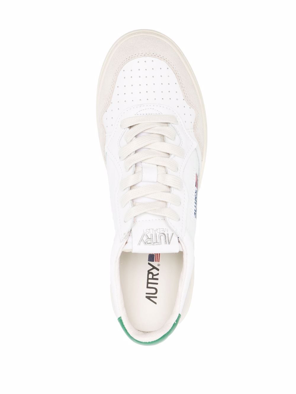 AUTRY AUTRY- Medalist Low Leather And Suede Sneakers