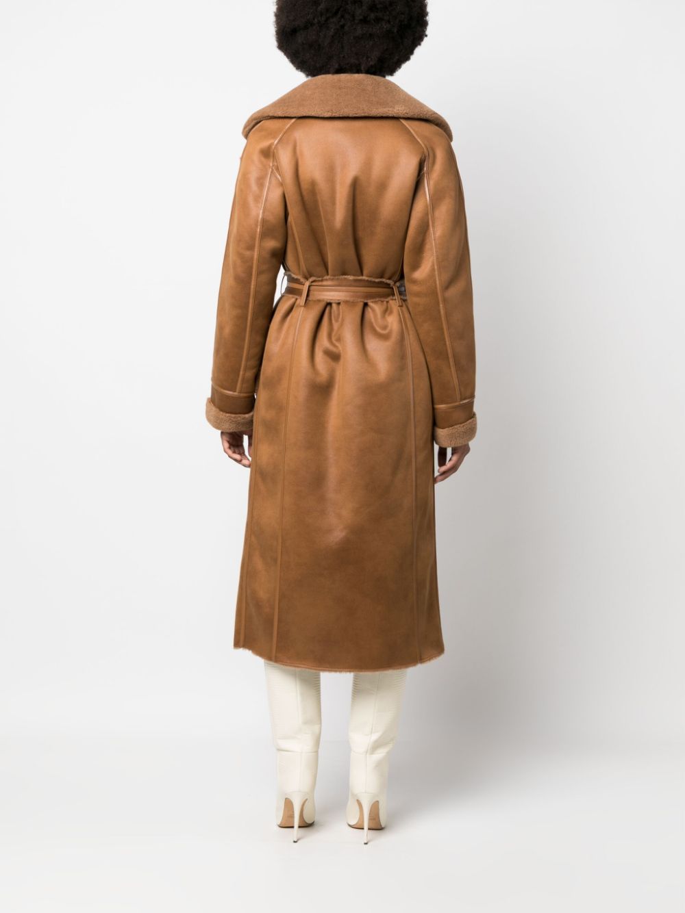 Urbancode URBANCODE- Long Coat With Belt