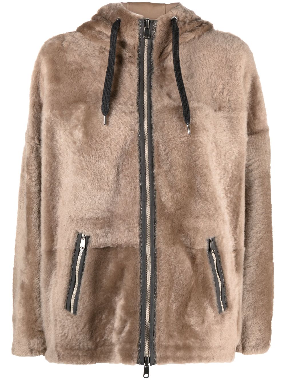 Brunello Cucinelli BRUNELLO CUCINELLI- Fur Jacket