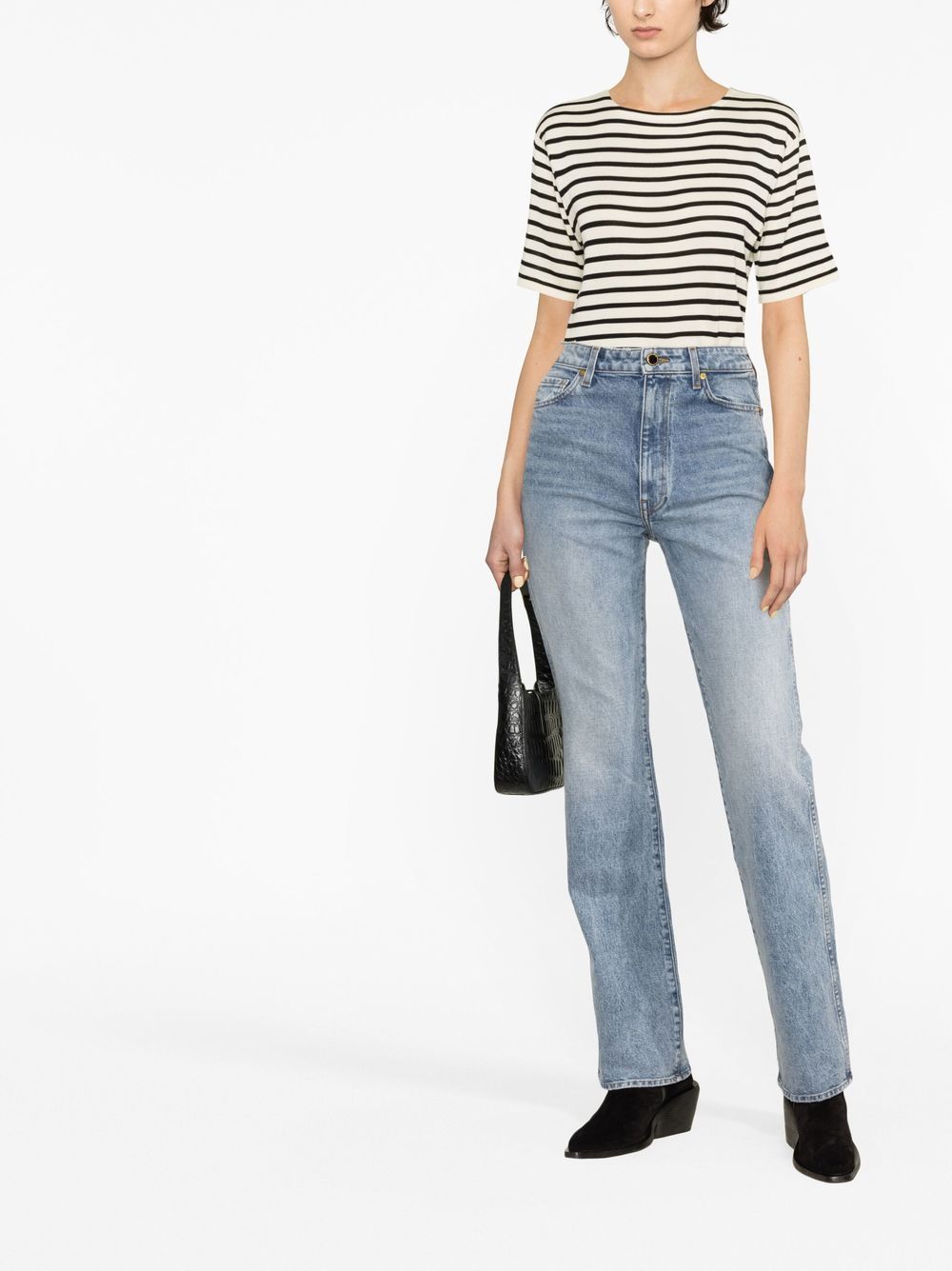 Khaite KHAITE- Danielle Denim Cotton Jeans