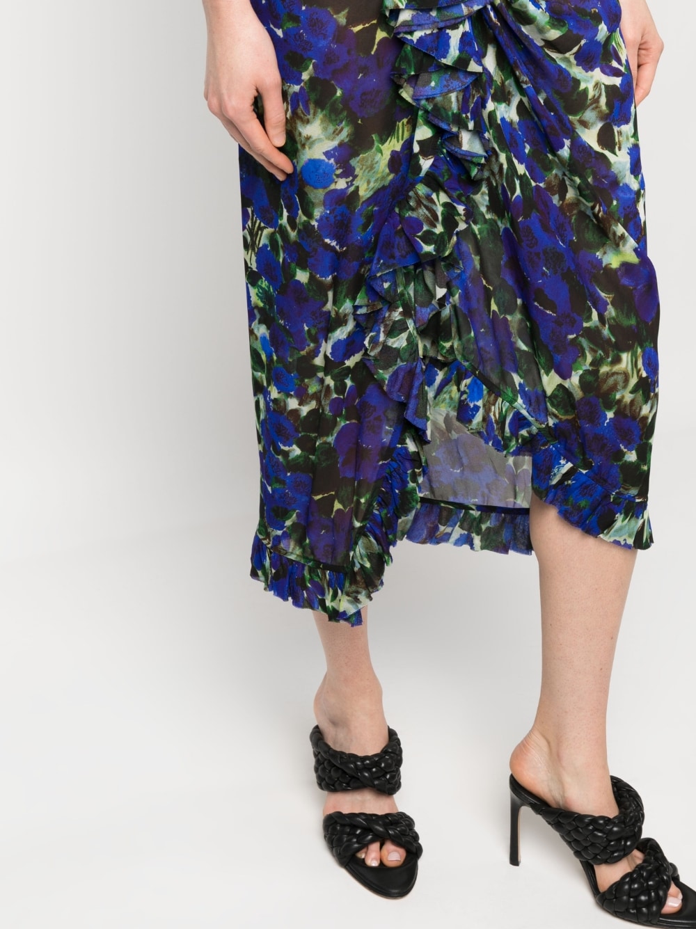 Dries Van Noten DRIES VAN NOTEN- Printed Viscose Skirt