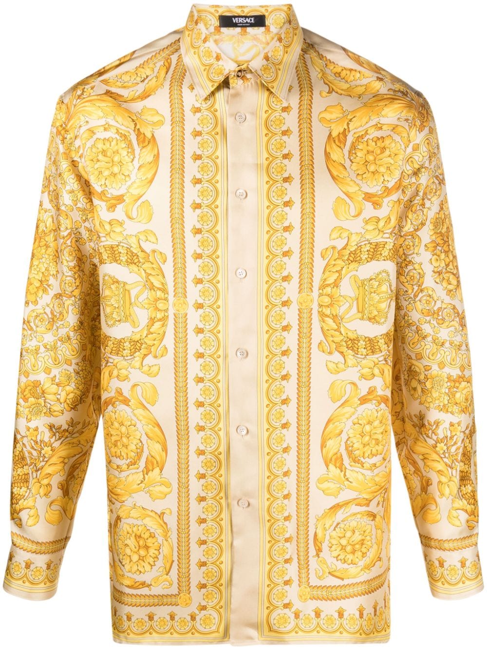 Versace VERSACE- Barocco Print Silk Shirt