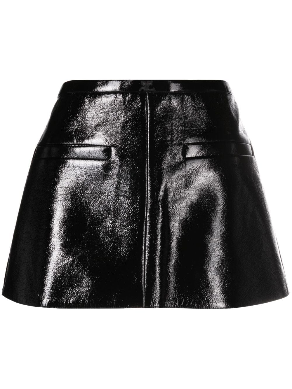 Courrèges COURRÈGES- Vinyl Mini Skirt