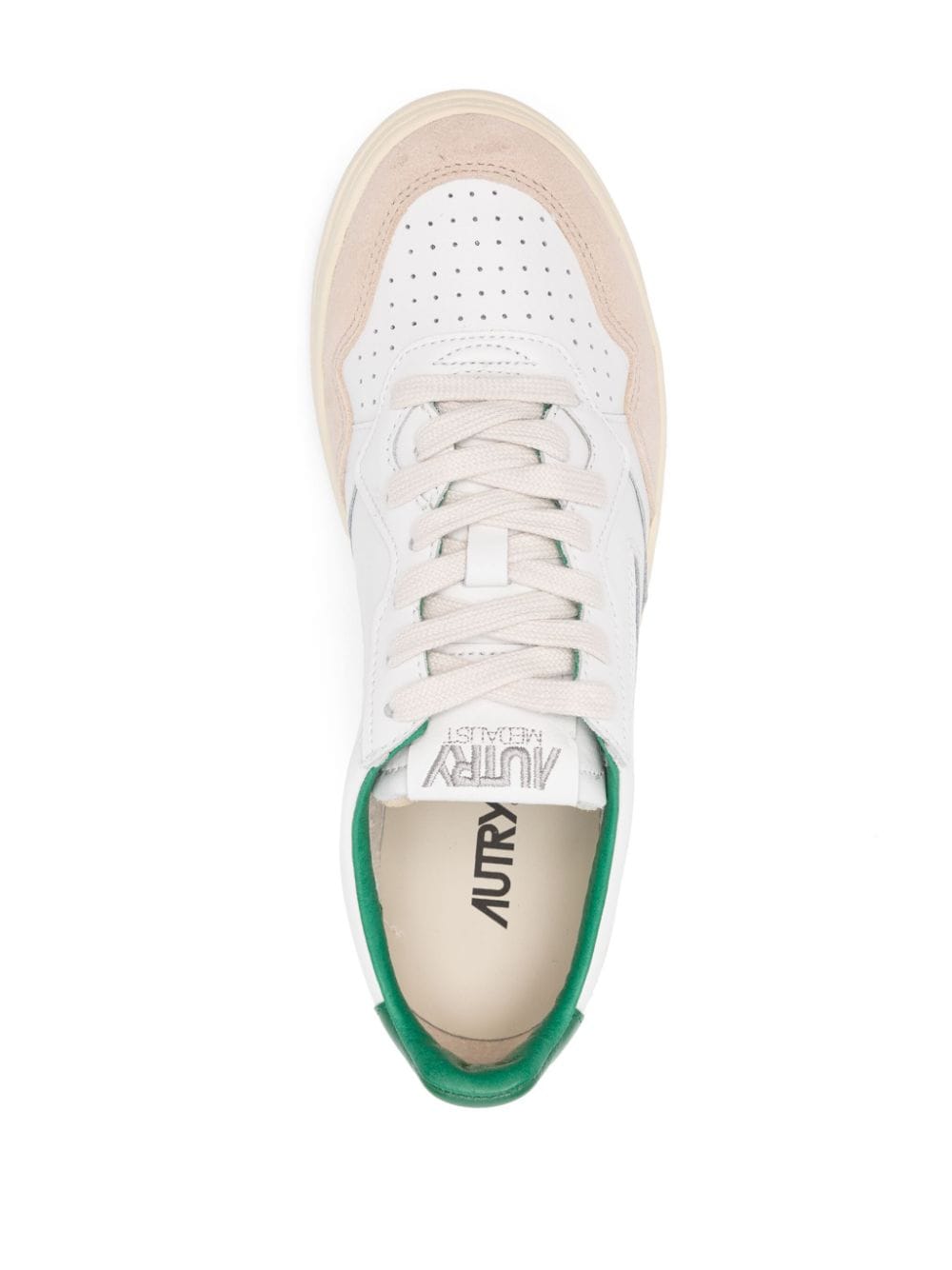 AUTRY AUTRY- Medalist Low Leather And Suede Sneakers