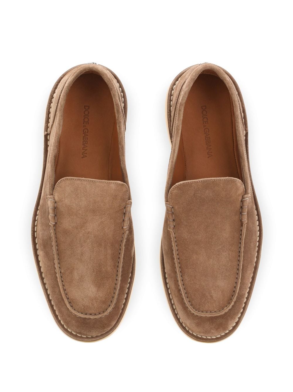 Dolce & Gabbana DOLCE & GABBANA- Suede Leather Loafers