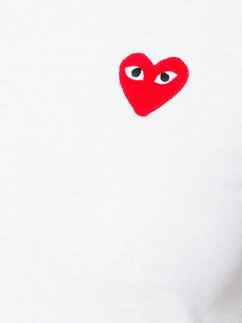 Comme Des Garçons Play COMME DES GARCONS PLAY- Logo Cotton T-shirt