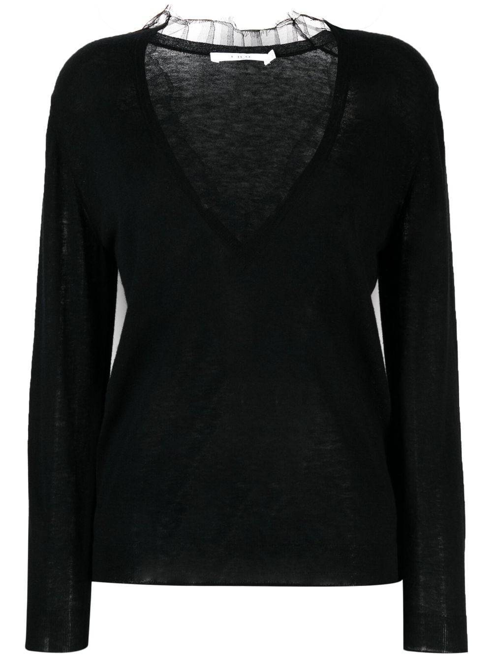 Iro IRO- Haby V-necked Wool Jumper