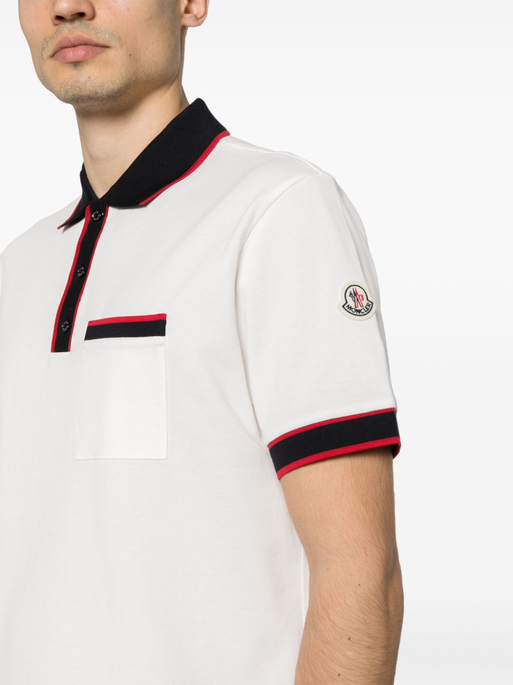 Moncler MONCLER- Polo With Logo