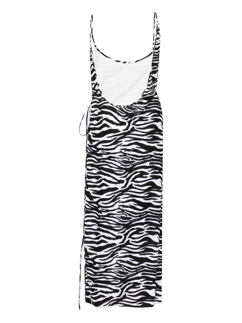 The Attico THE ATTICO- Zebra Print Mini Dress