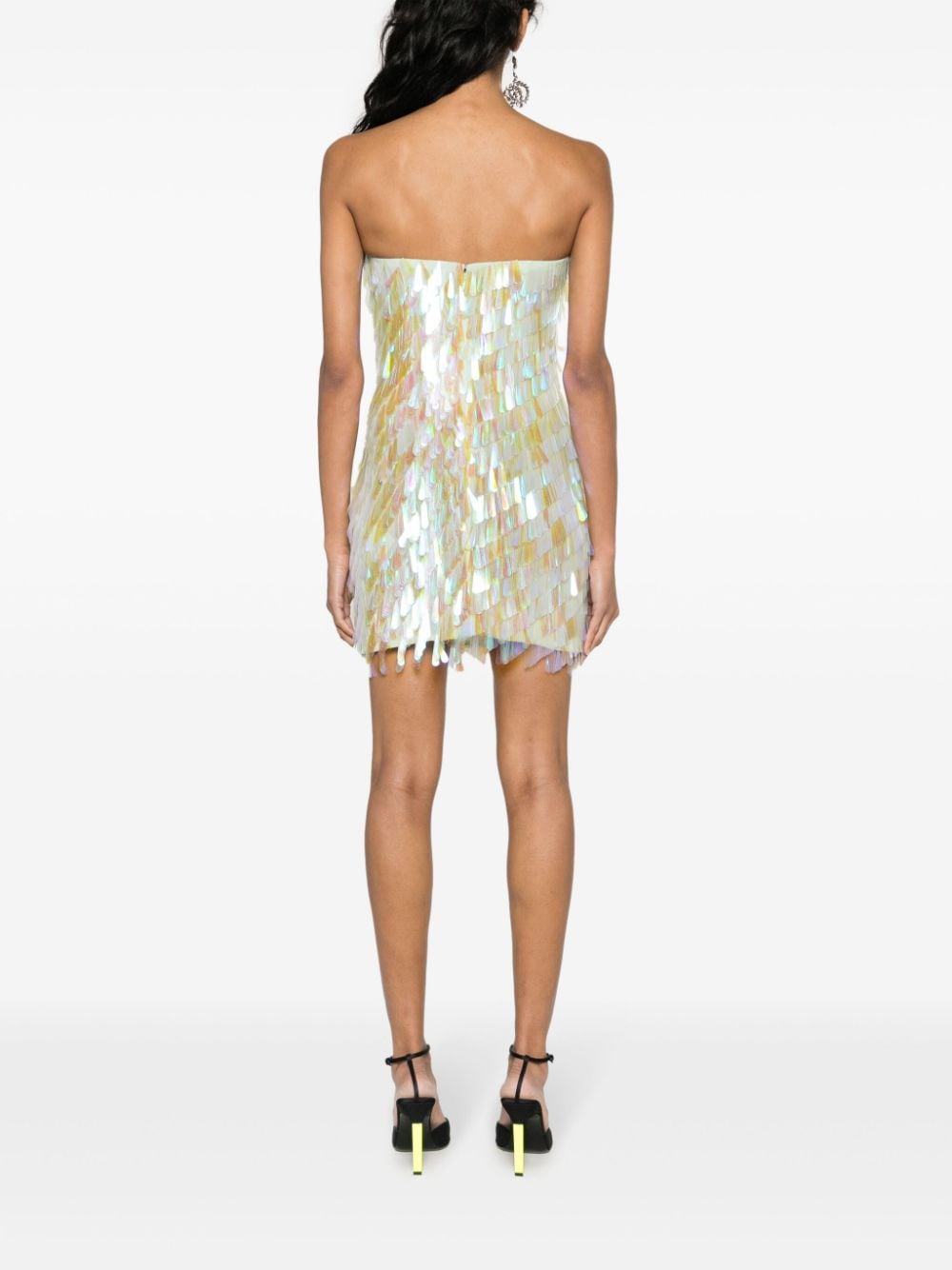 The Attico THE ATTICO- Sequined Mini Dress - Runway