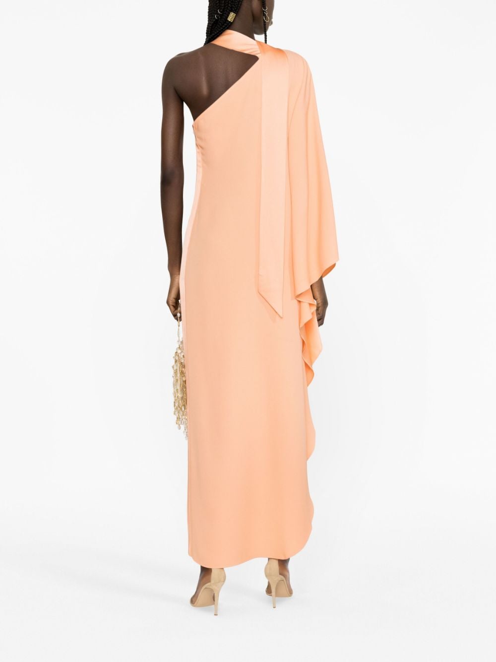 Taller Marmo TALLER MARMO- Bolkan One Shoulder Maxi Dress