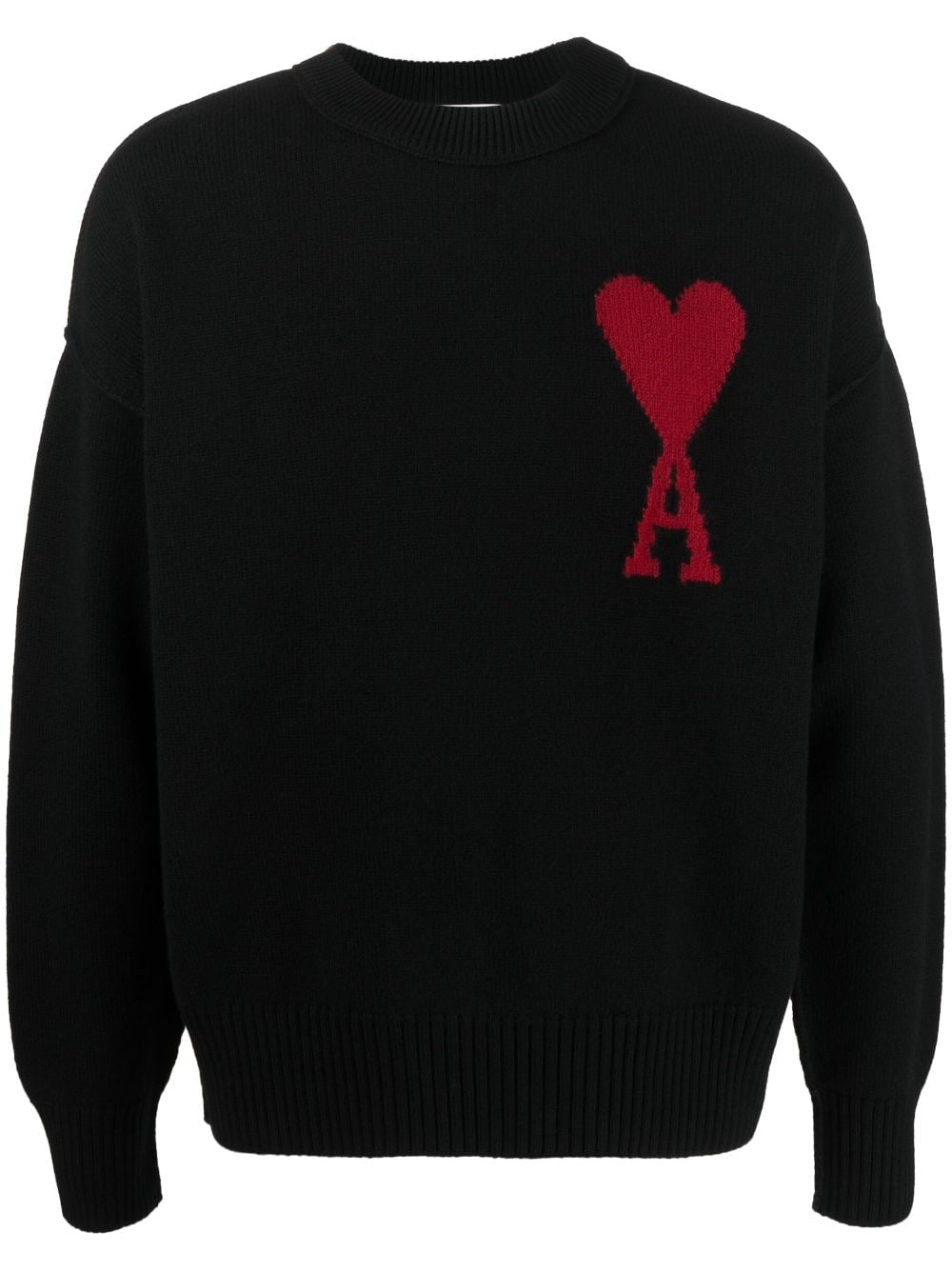 Ami Paris AMI PARIS- Ami De Coeur Wool Sweater