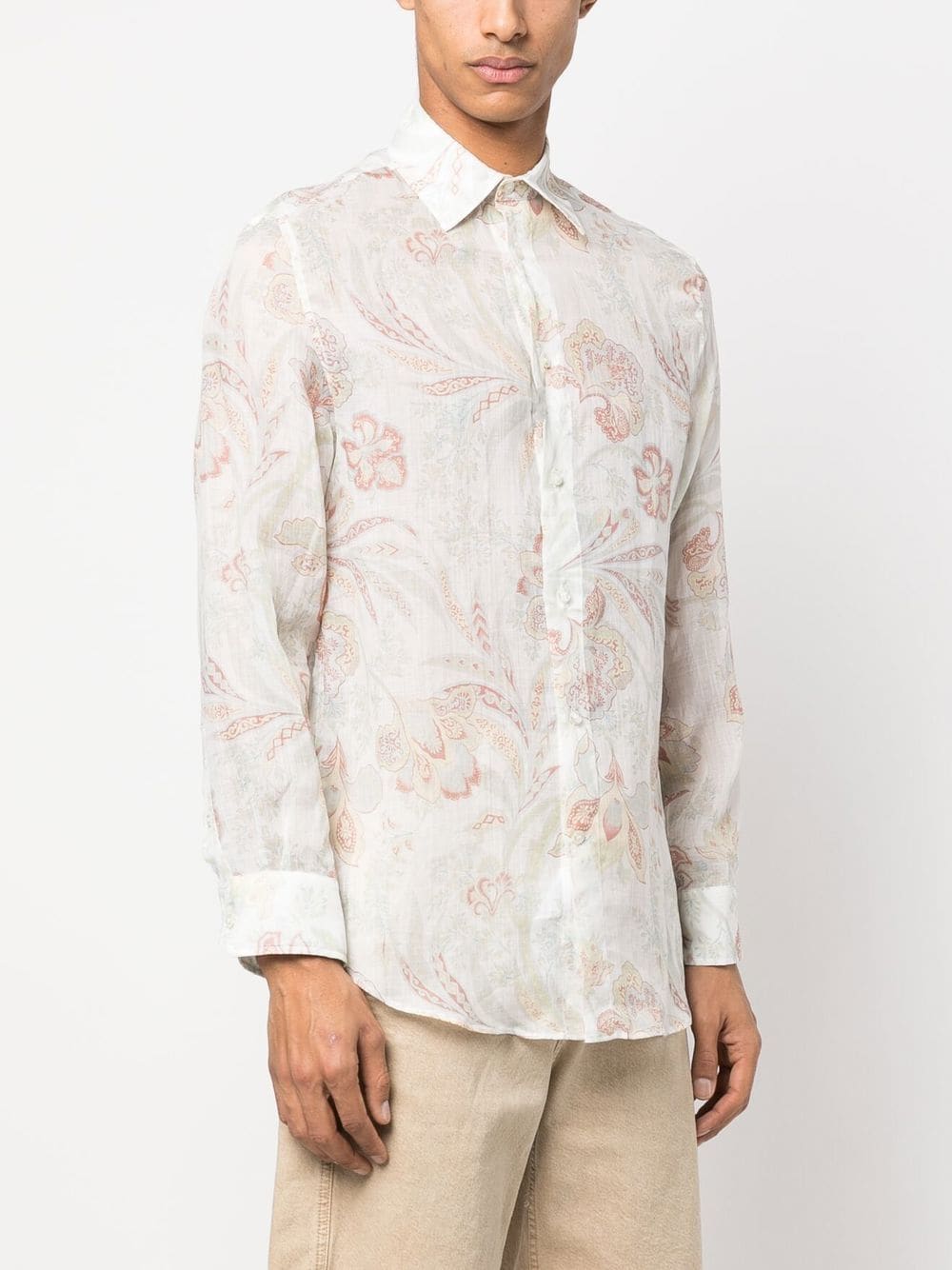 Etro ETRO- Floral Print Shirt