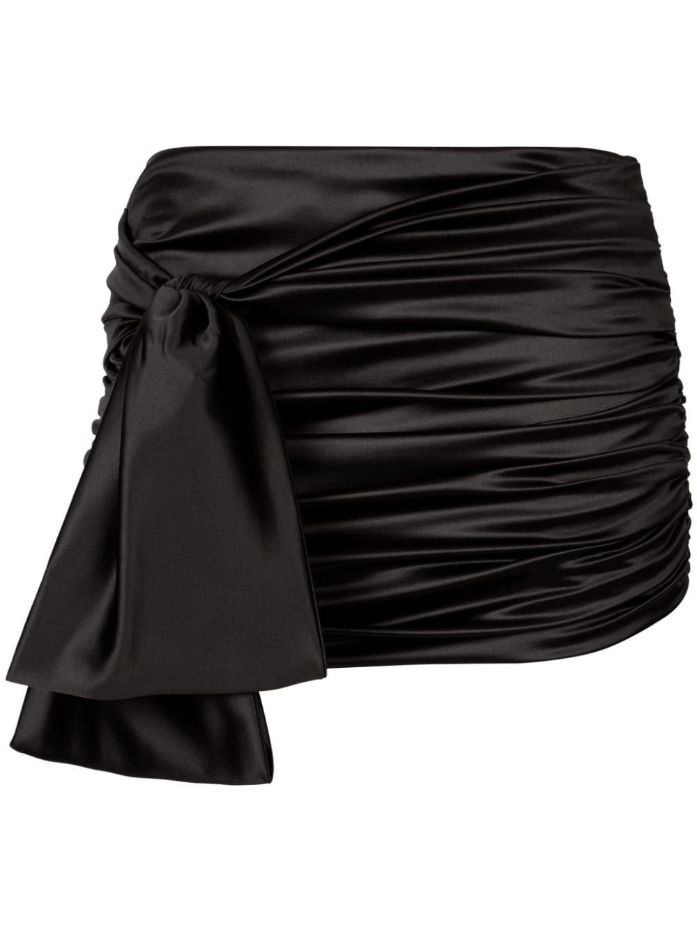 Dolce & Gabbana DOLCE & GABBANA- Silk Mini Skirt