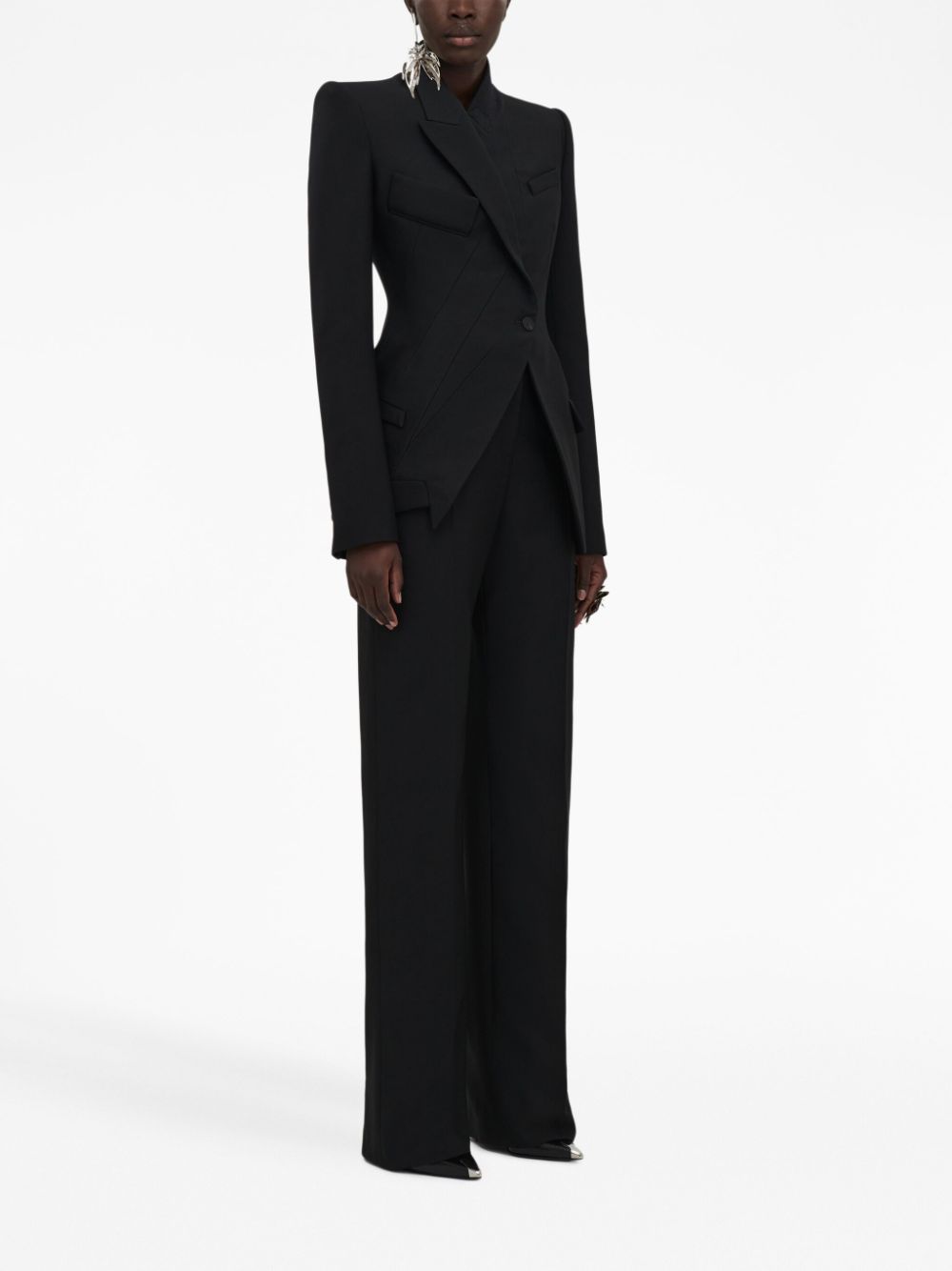 Alexander McQueen ALEXANDER MCQUEEN- Tailored Wool Trousers