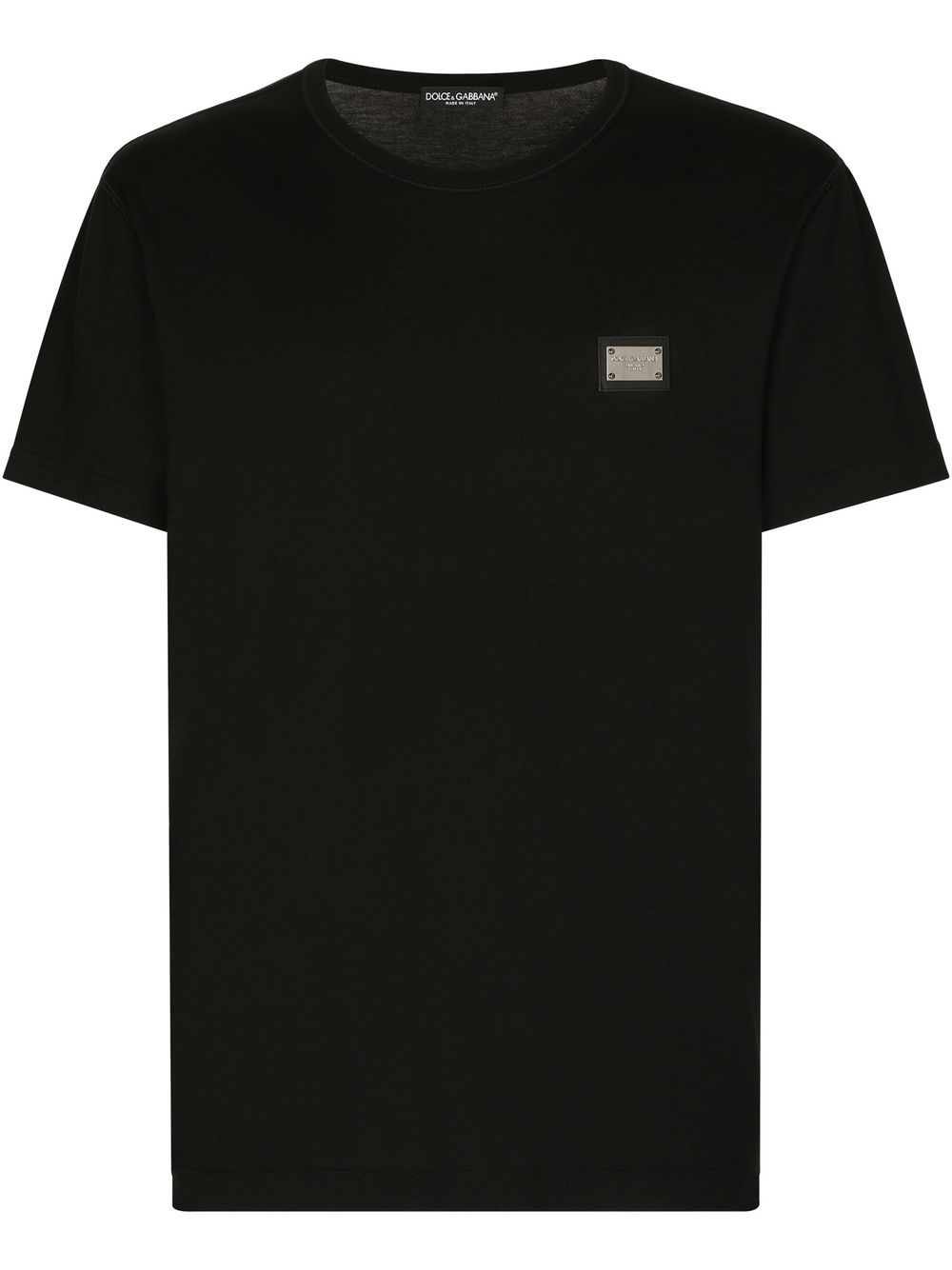 Dolce & Gabbana DOLCE & GABBANA- Logo Cotton T-shirt