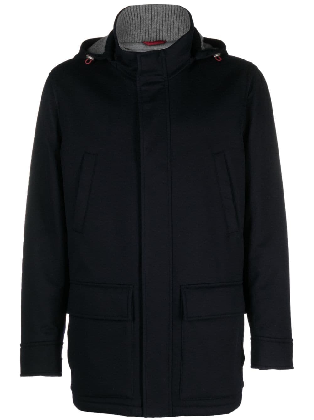 Brunello Cucinelli BRUNELLO CUCINELLI- Cashmere Parka With Detachable Hoodie