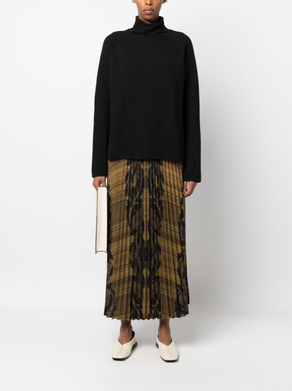 Pierre-Louis Mascia PIERRE-LOUIS MASCIA- Pleated Long Skirt