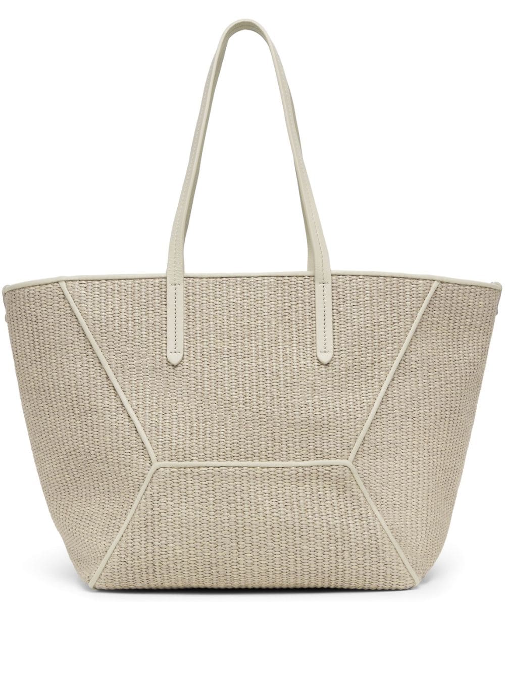 Brunello Cucinelli BRUNELLO CUCINELLI- Rafia Shopping Bag