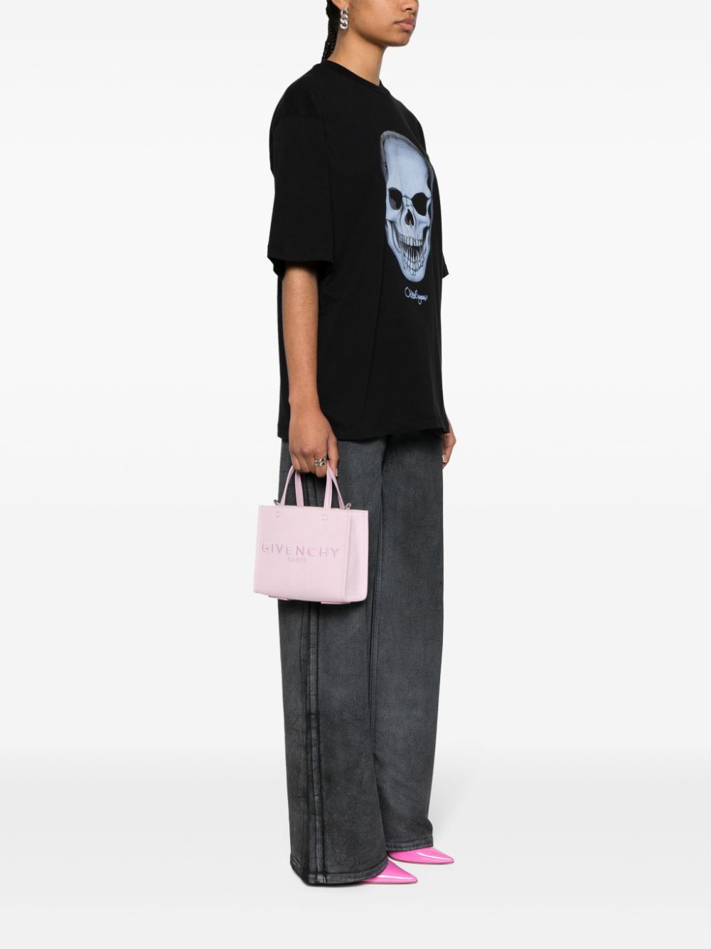 Givenchy GIVENCHY- G-tote Mini Cotton Tote Bag