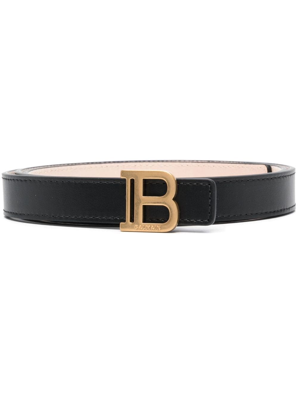 Balmain BALMAIN- B-belt Leather Belt