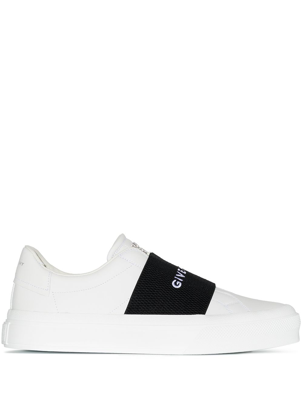 Givenchy GIVENCHY- New City Elastic Leather Sneakers